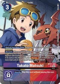 Takato Matsuki (Alternate Art) - World Convergence - Digimon Card Game card