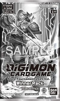 Store Tournament 2025 Vol.2 Winner Pack - Digimon Promotion Cards - Digimon Card Game card