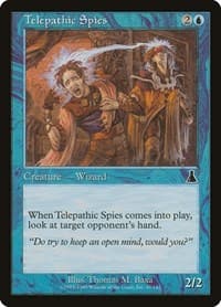 Telepathic Spies - Urza's Destiny - Magic: The Gathering card