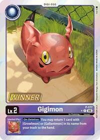 Gigimon (Store Tournament 2025 Vol.2 Winner Pack) - Digimon Promotion Cards - Digimon Card Game card