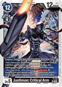 Justimon: Critical Arm (Store Tournament 2025 Vol.2 Participation Pack) - Digimon Promotion Cards - Digimon Card Game card