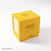 Star Wars: Unlimited Twin Suns Deck Pod - Yellow - GameGenic Deck Boxes - Deck Boxes card