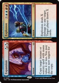 Expansion // Explosion - Commander: Tarkir: Dragonstorm - Magic: The Gathering card