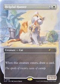Helpful Hunter (0895) - Secret Lair Drop Series - Magic: The Gathering card