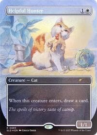 Helpful Hunter (0895) (Rainbow Foil) - Secret Lair Drop Series - Magic: The Gathering card