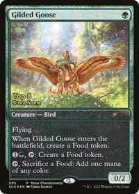 Gilded Goose (Top 8) - Game Day & Store Championship Promos - Magic: The Gathering card