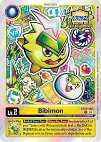 Bibimon (Regionals 25-26 Champion Card Set Season 1) - Release Special Booster 2.5 - Digimon Card Game card