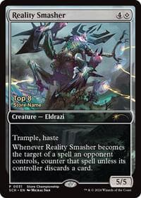 Reality Smasher (Top 8) - Game Day & Store Championship Promos - Magic: The Gathering card