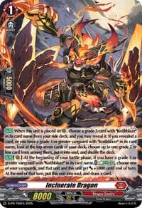 Incinerate Dragon (Foil) - D Promo Cards - Cardfight Vanguard card
