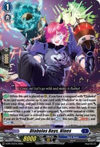 Diabolos Boys, Hines - D Promo Cards - Cardfight Vanguard card
