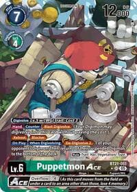 Puppetmon ACE (Alternate Art) - World Convergence - Digimon Card Game card