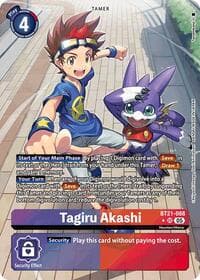 Tagiru Akashi (Alternate Art) - World Convergence - Digimon Card Game card