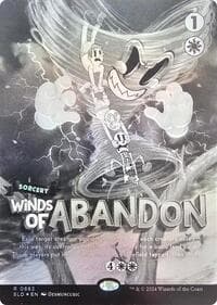 Winds of Abandon (Black & White Foil) - Secret Lair Drop Series - Magic: The Gathering card