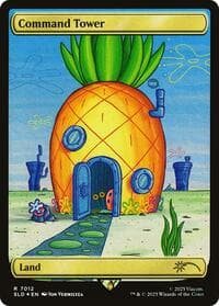 Command Tower (7012) (Rainbow Foil) - Secret Lair Drop Series - Magic: The Gathering card