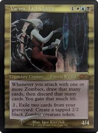 Varina, Lich Queen (Retro Frame) - Secret Lair Drop Series - Magic: The Gathering card