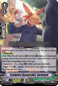 Sculpture Researchist, Garmuerk - V Promo Cards - Cardfight Vanguard card