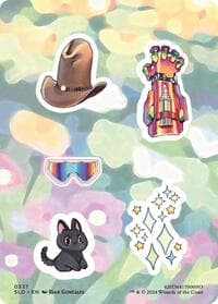 Sticker Sheet (0337) - Secret Lair Drop Series - Magic: The Gathering card