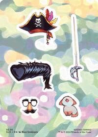 Sticker Sheet (0336) - Secret Lair Drop Series - Magic: The Gathering card