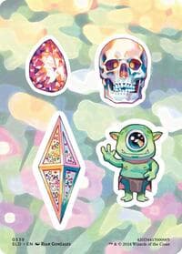 Sticker Sheet (0339) - Secret Lair Drop Series - Magic: The Gathering card