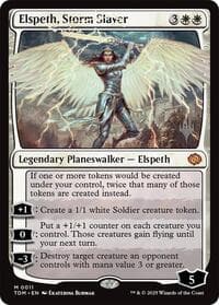 Elspeth, Storm Slayer - Promo Pack: Tarkir: Dragonstorm - Magic: The Gathering card