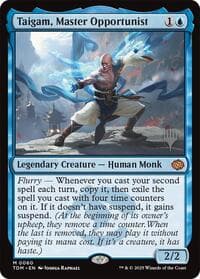 Taigam, Master Opportunist - Promo Pack: Tarkir: Dragonstorm - Magic: The Gathering card