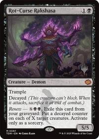 Rot-Curse Rakshasa - Promo Pack: Tarkir: Dragonstorm - Magic: The Gathering card