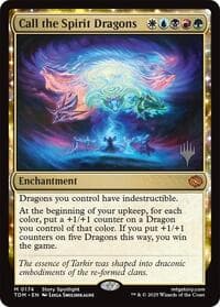 Call the Spirit Dragons - Promo Pack: Tarkir: Dragonstorm - Magic: The Gathering card