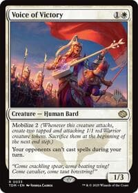 Voice of Victory - Promo Pack: Tarkir: Dragonstorm - Magic: The Gathering card