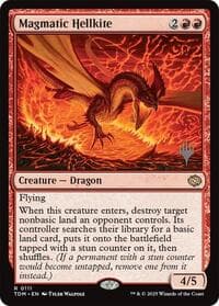 Magmatic Hellkite - Promo Pack: Tarkir: Dragonstorm - Magic: The Gathering card