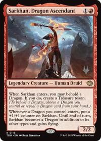 Sarkhan, Dragon Ascendant - Promo Pack: Tarkir: Dragonstorm - Magic: The Gathering card