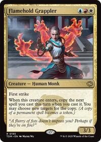 Flamehold Grappler - Promo Pack: Tarkir: Dragonstorm - Magic: The Gathering card