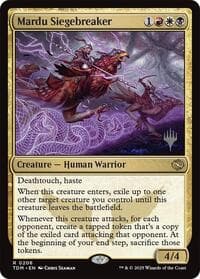 Mardu Siegebreaker - Promo Pack: Tarkir: Dragonstorm - Magic: The Gathering card