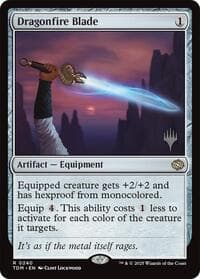 Dragonfire Blade - Promo Pack: Tarkir: Dragonstorm - Magic: The Gathering card