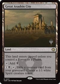 Great Arashin City - Promo Pack: Tarkir: Dragonstorm - Magic: The Gathering card