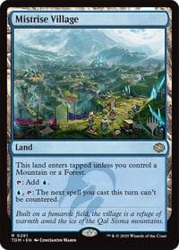 Mistrise Village - Promo Pack: Tarkir: Dragonstorm - Magic: The Gathering card
