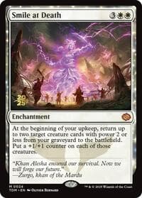 Smile at Death - Prerelease Cards - Magic: The Gathering card