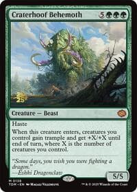 Craterhoof Behemoth - Prerelease Cards - Magic: The Gathering card