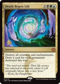 Death Begets Life - Prerelease Cards - Magic: The Gathering card