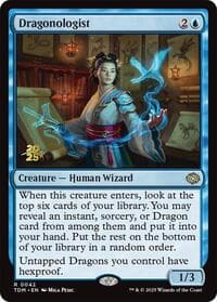 Dragonologist - Prerelease Cards - Magic: The Gathering card