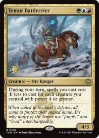 Temur Battlecrier - Prerelease Cards - Magic: The Gathering card