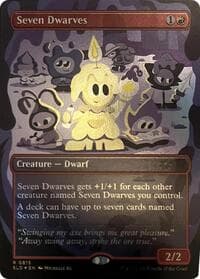 Seven Dwarves (0815) - Secret Lair Drop Series - Magic: The Gathering card