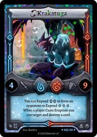 Krakatuga (Stellar) - Clash! Promos - Elestrals card