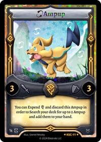 Ampup (Stellar) - Clash! Promos - Elestrals card