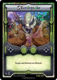 Earthquake (Stellar) - Clash! Promos - Elestrals card