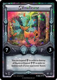 Fowlicane (Stellar) - Clash! Promos - Elestrals card