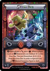 Ursa Den (Stellar) - Clash! Promos - Elestrals card