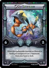 Cyclovenom (Stellar) - Clash! Promos - Elestrals card