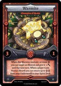 Warmite - Champion of Hestia - Shattered Stars Chapter 2 [SS2] - Elestrals card