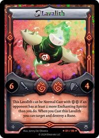 Lavalith (Serialized) - Shattered Stars Chapter 2 [SS2] - Elestrals card