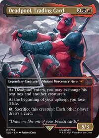 Deadpool, Trading Card (1753) - Secret Lair Drop Series - Magic: The Gathering card